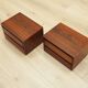 Set of two wall cabinets, Danish design, 1970s, production: Denmark