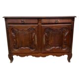 Louis XV period sideboard in solid walnut