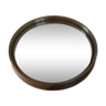 Gray plexi cap mirror Made in France Registered model, Design, 1970