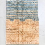 Tapis berbère marocain contemporain M'rirt 2,60x1,65m