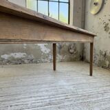 50s pine and oak farmhouse table 2.5m