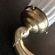 Wall light  in copper and glass art deco style / vintage 30-50 years