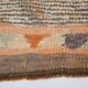 3x11 Brown & Orange Super Soft Vintage Runner Rug, 84x346Cm