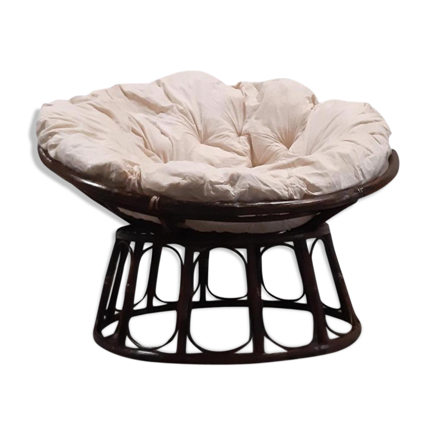 Fauteuil chaise lounge design en velours rose pieds en métal FAL09051