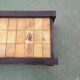 Ceramic coffee table with herbarium pattern