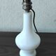 Pied de lampe opaline