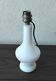 Pied de lampe opaline