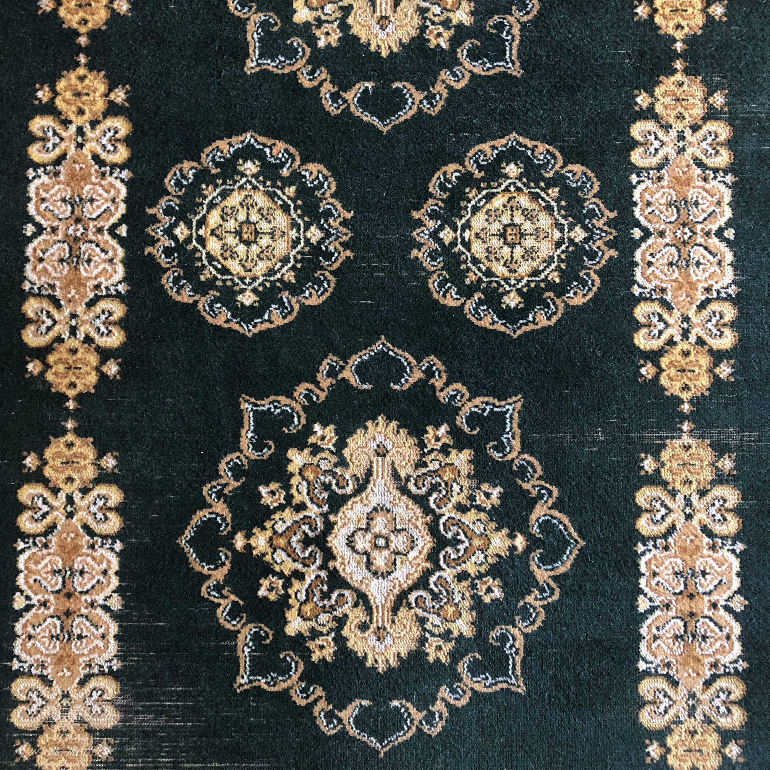 Oriental carpet 169x236, dominant gold and green