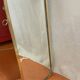 Grand miroir vintage en laiton
