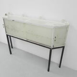 Art Deco display cabinet on legs, can also be hung