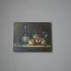 Old oil painting on canvas still life W. Jenkins countryside decoration