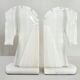 Pair of vintage 1970s onyx bookends