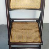 Canned folding chairs