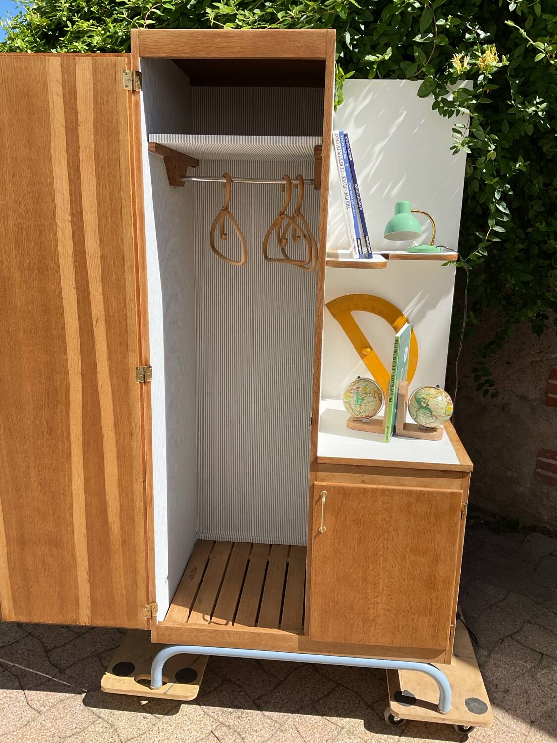 Vintage boarding school wardrobe