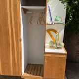 Armoire, vestiaire d’internat vintage