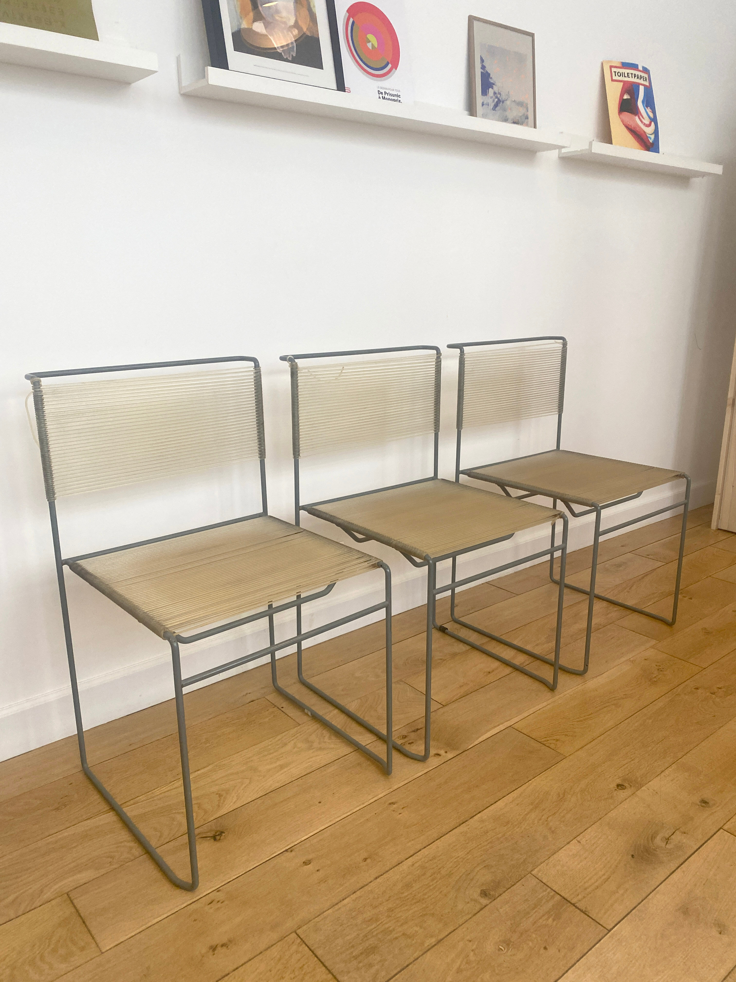 Spaghetti chairs by Giandomenico Belotti