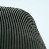 Rare Green Striped Maralunga chair by Magistretti for Cassina, Italy,