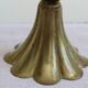 Pair of golden candle holders