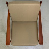 Danish teak easy FD 130 chair by Peter Hvidt & Orla Mølgaard