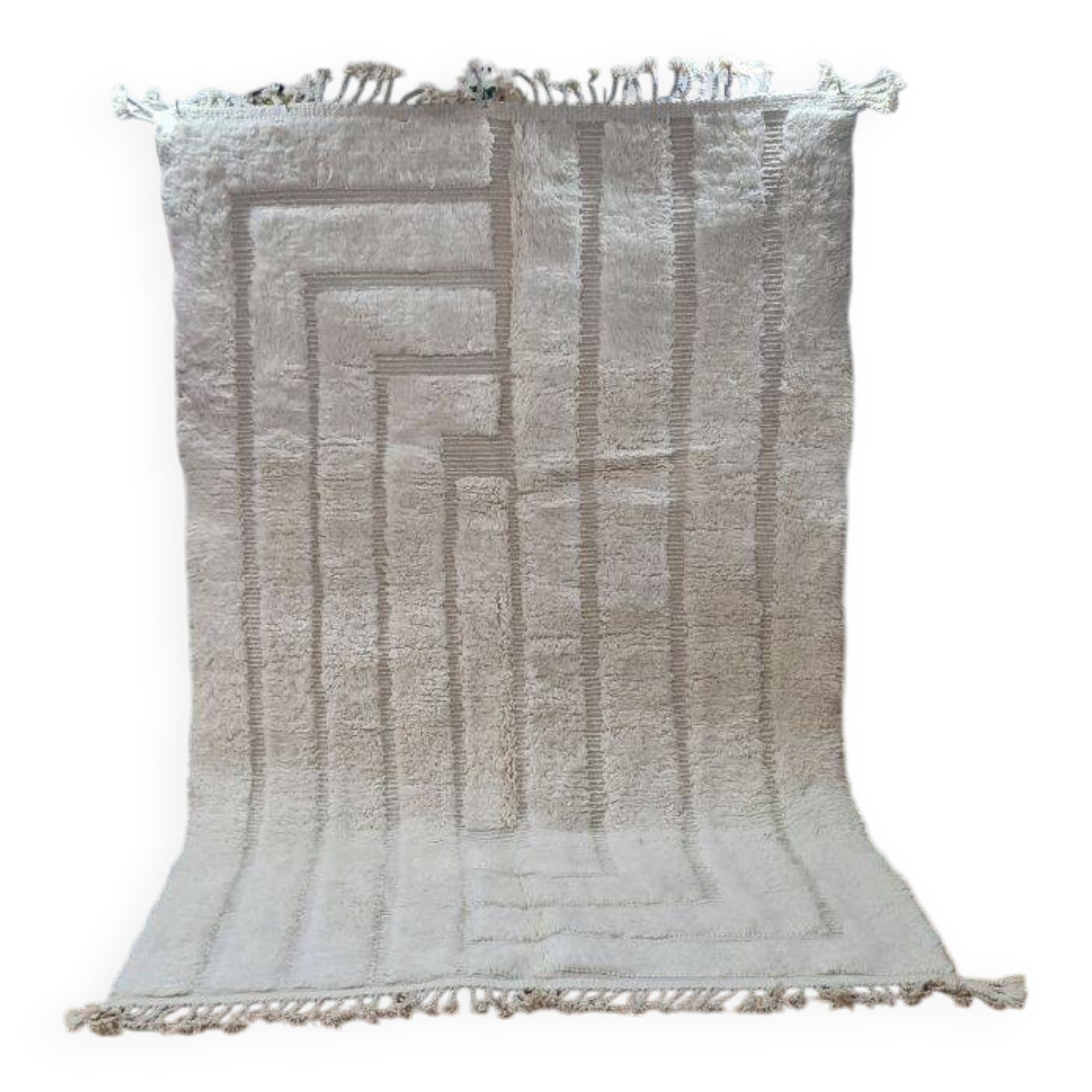 Handmade Beni Ouarain rug 250x150 cm