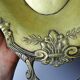Large empty pocket bowl, antique rockwork, gilded metal, Louis XV style.