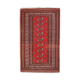 Vintage Pakistani carpet Lahore handmade 80cm x 130cm 1960s, 1C720