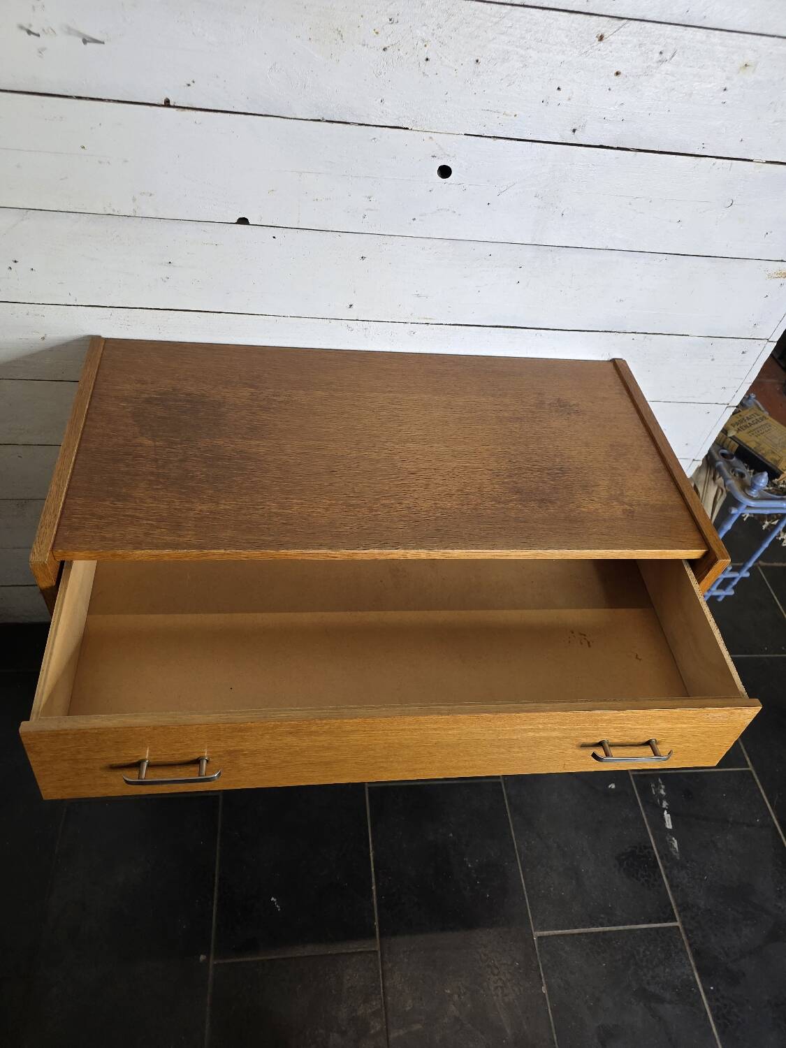Vintage oak chest of drawers from the 60s