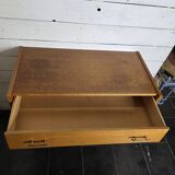 Vintage oak chest of drawers from the 60s