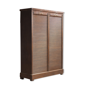meuble haut, double rideaux,