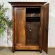 Armoire penderie Empire en merisier XIXème