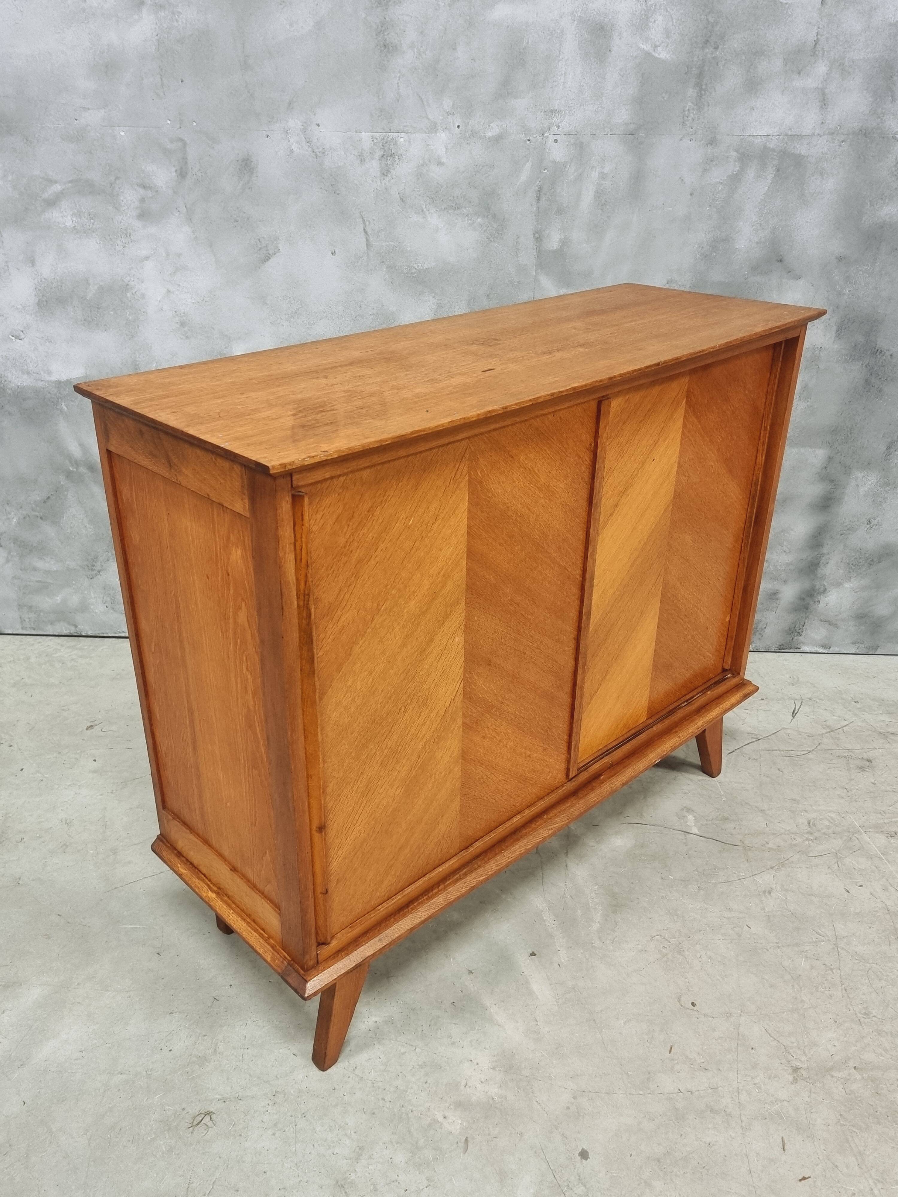 Scandinavian vintage highboard sideboard