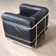 Cassina LC2 vintage lounge chair by Charlotte Perriand and Le Corbusier