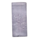 Old embroidered table napkin AC lilac