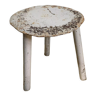 Tabouret tripode en acier