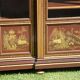 Bibliothèque laquée à décors japonais style Napoléon III xixe