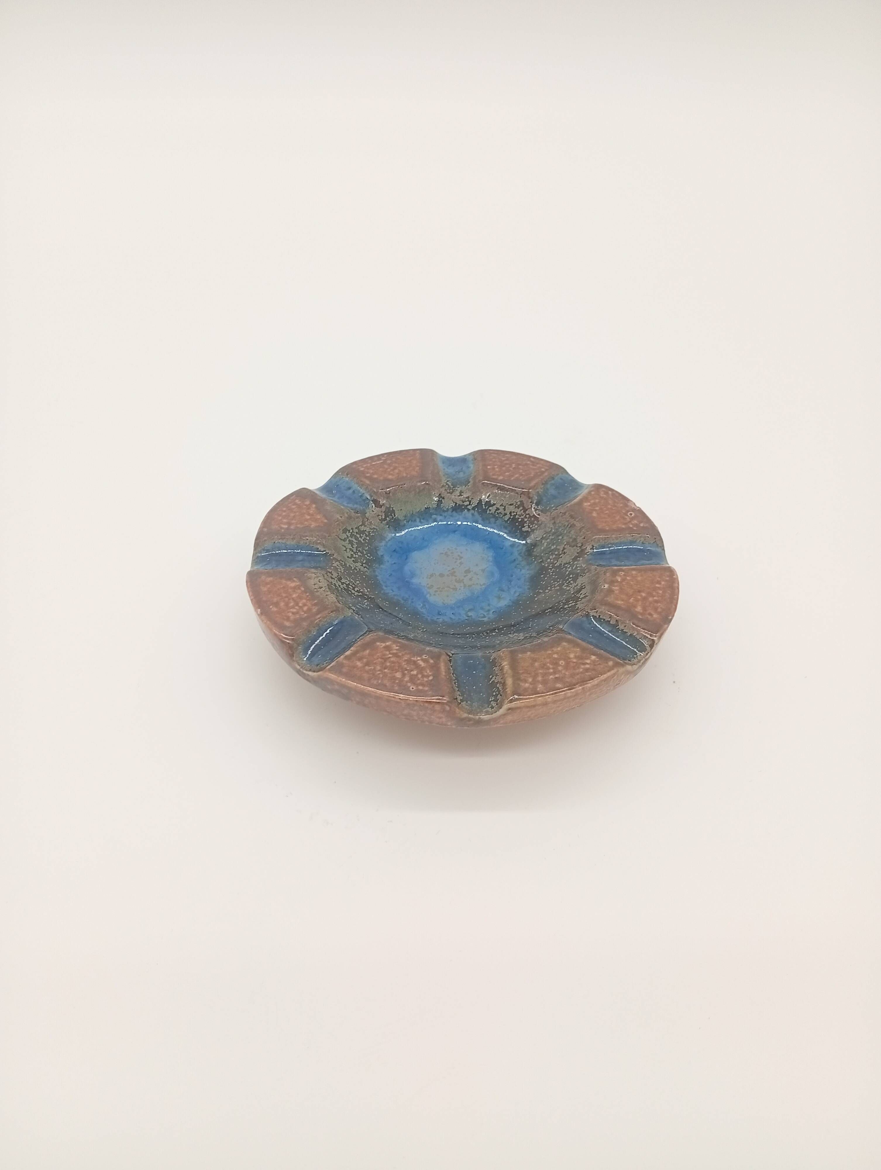 Enamelled Ceramic Ashtray Henri Picard France Art Deco France 1930s