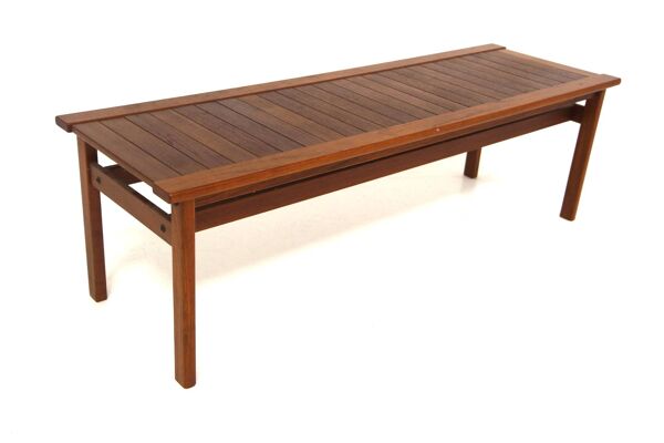 Banc scandinave en teck ''Florida'', Ingvar Andersson, Lannhult, Suède, 1960