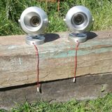 Pair of vintage eyball sconces