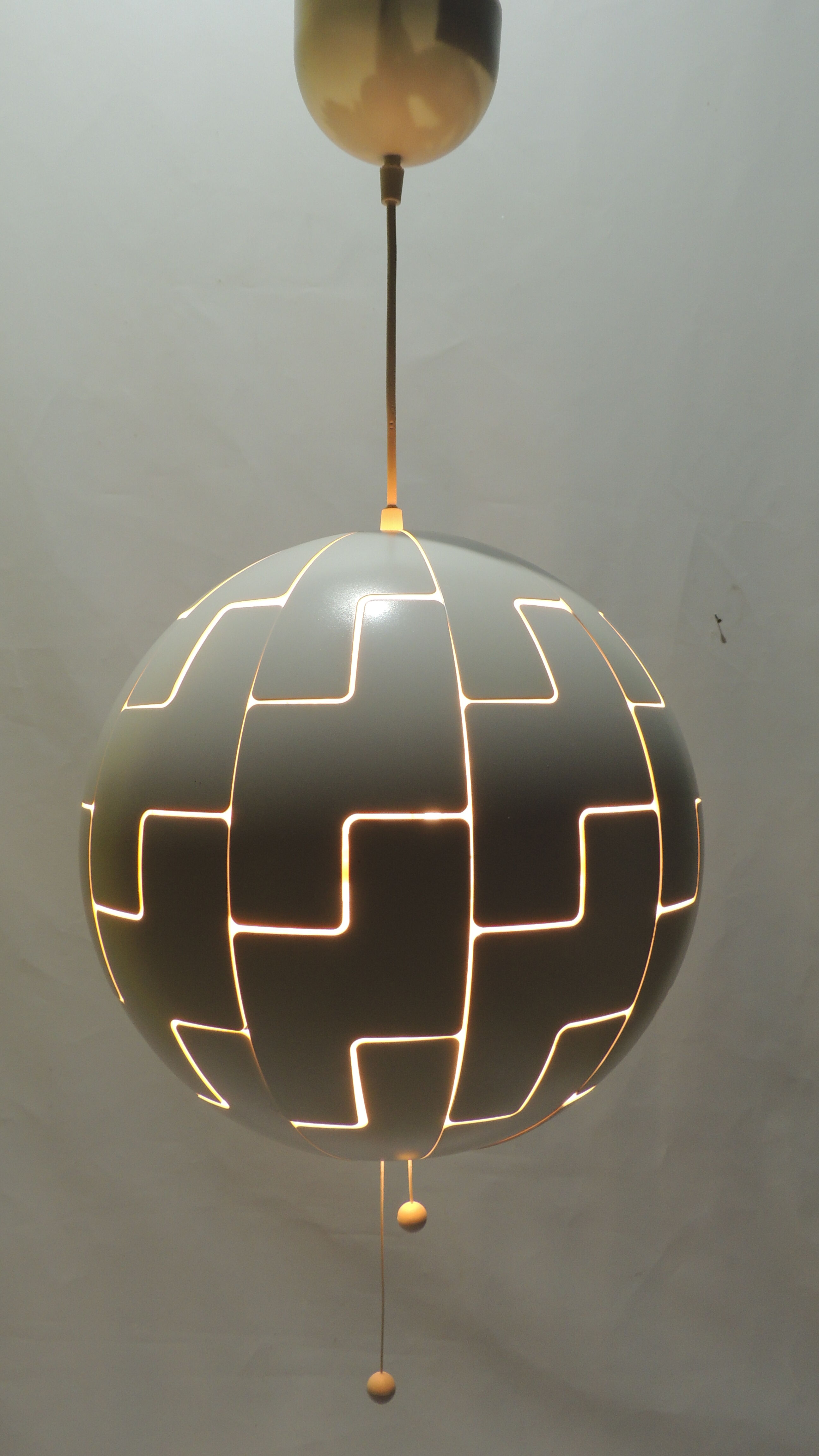 Hanging chandelier IKEA PS 2014 stars war Design by David Wahl