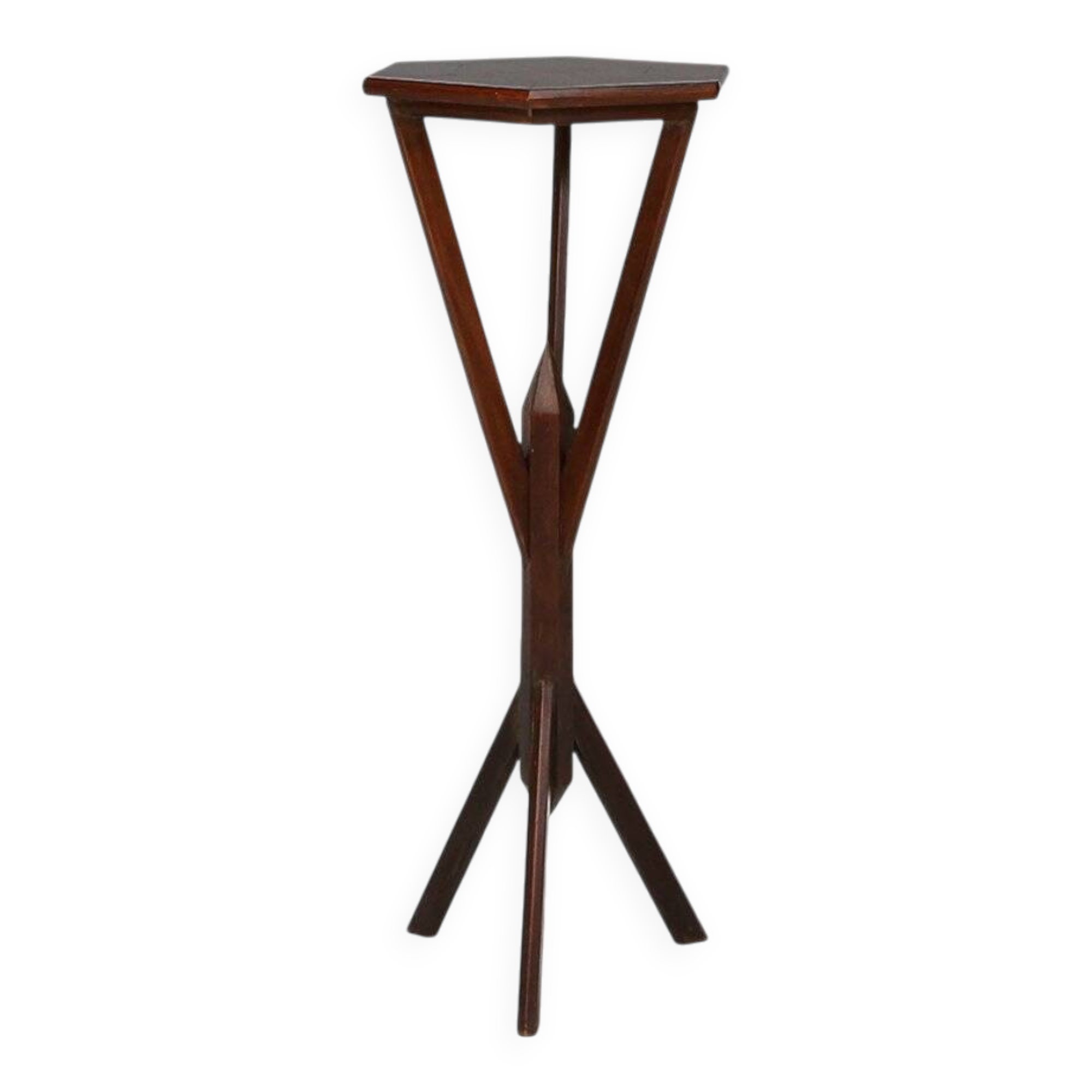 French Art Deco Console in Wood, 1930s
