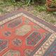 Antique Shirvan carpet Caucasus 125x190 handmade wool geometric tribal boho