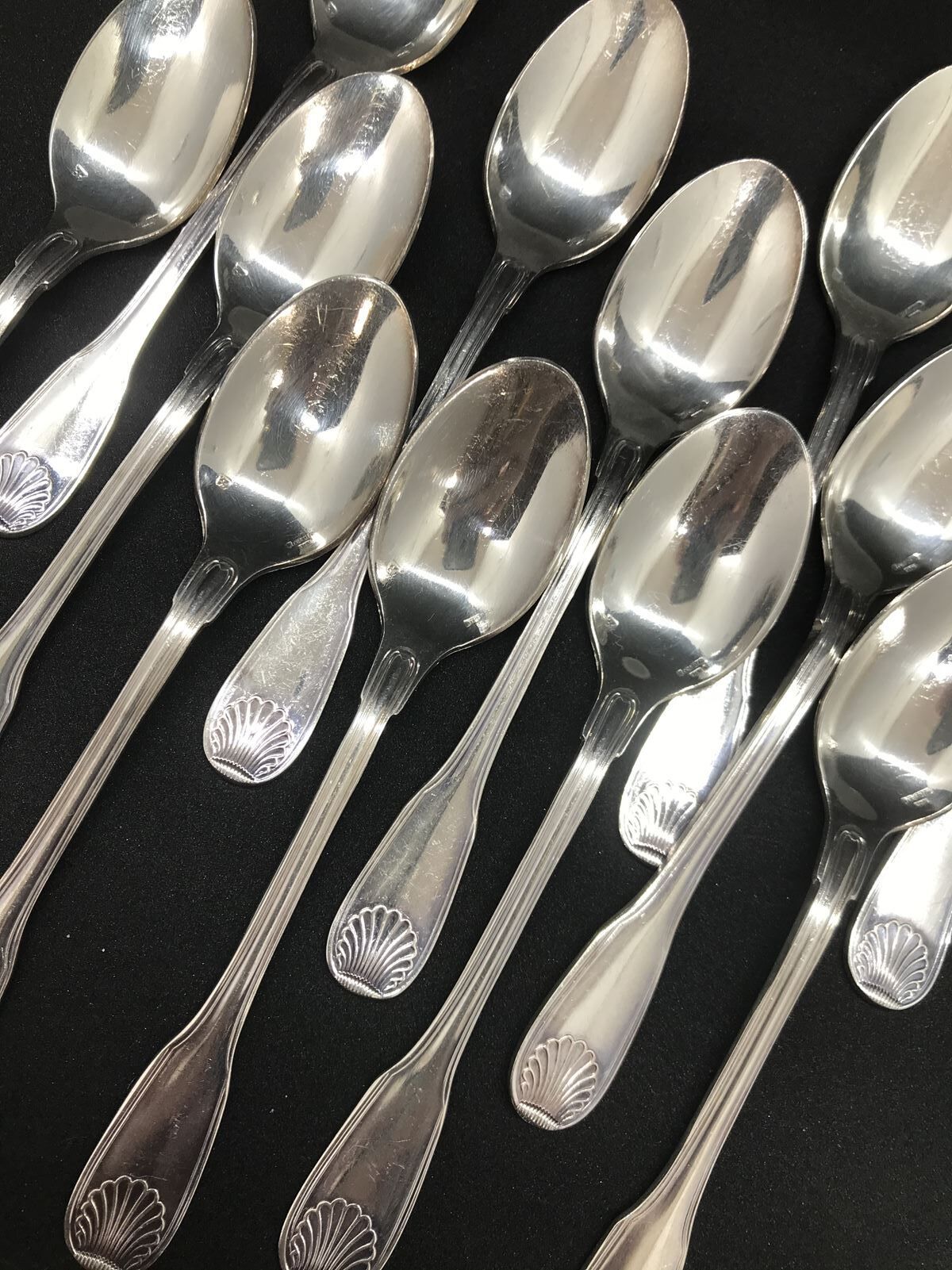 12 teaspoon silver metal cup