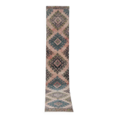Tapis de couloir turc vintage 90x492 cm