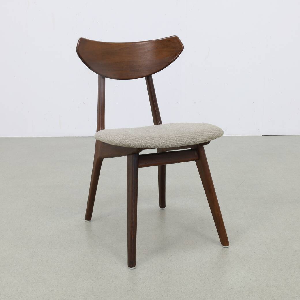 Vintage teak dining chairs by Louis van Teeffelen, 1960s
