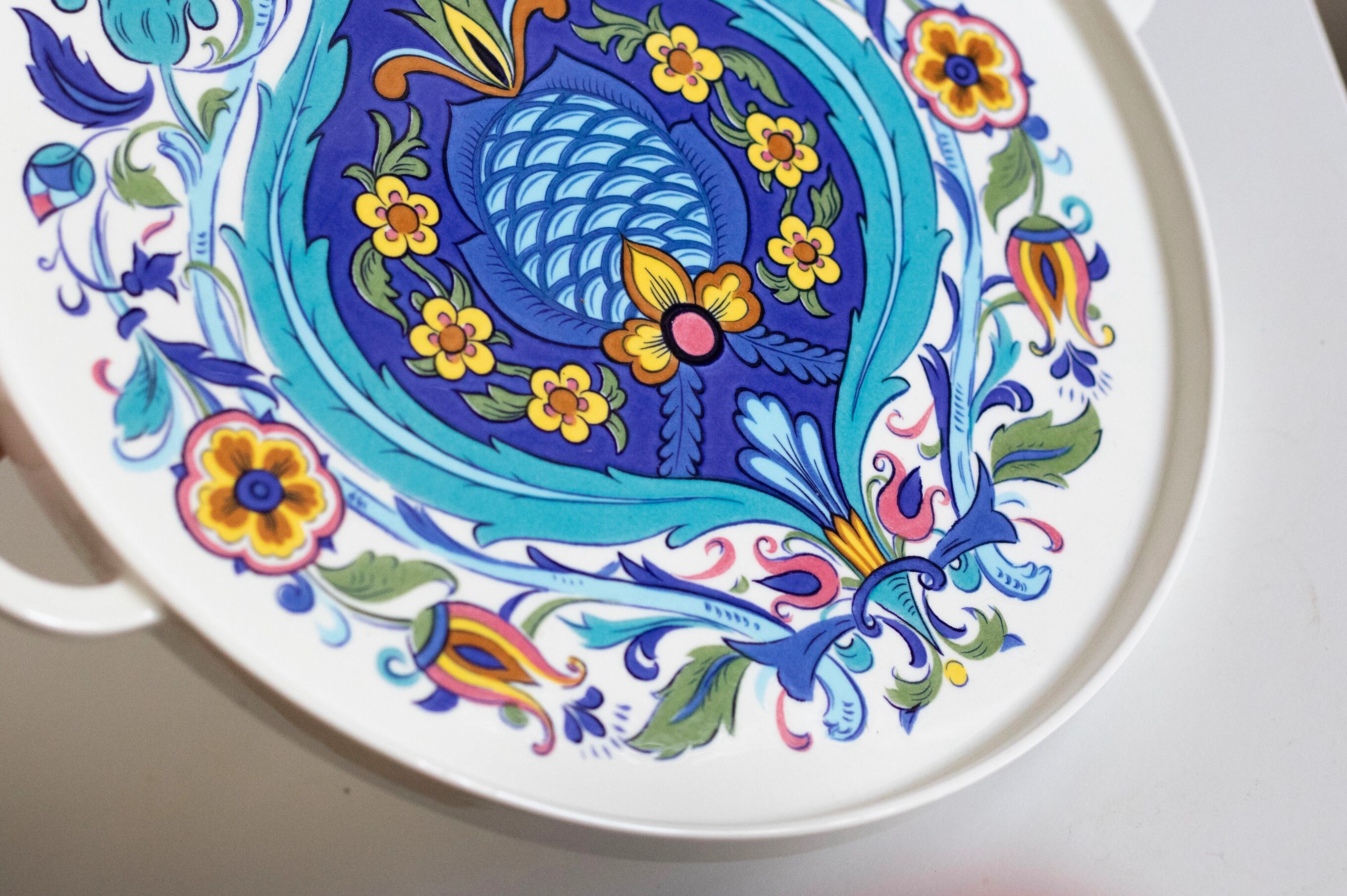 Ceramic dish Villeroy and Boch model Izmir 70s