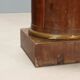 Antique Empire bedside table in mahogany, Italy, 19th century.