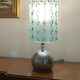 Lampe de table en verre moulé, Italie vers 1970