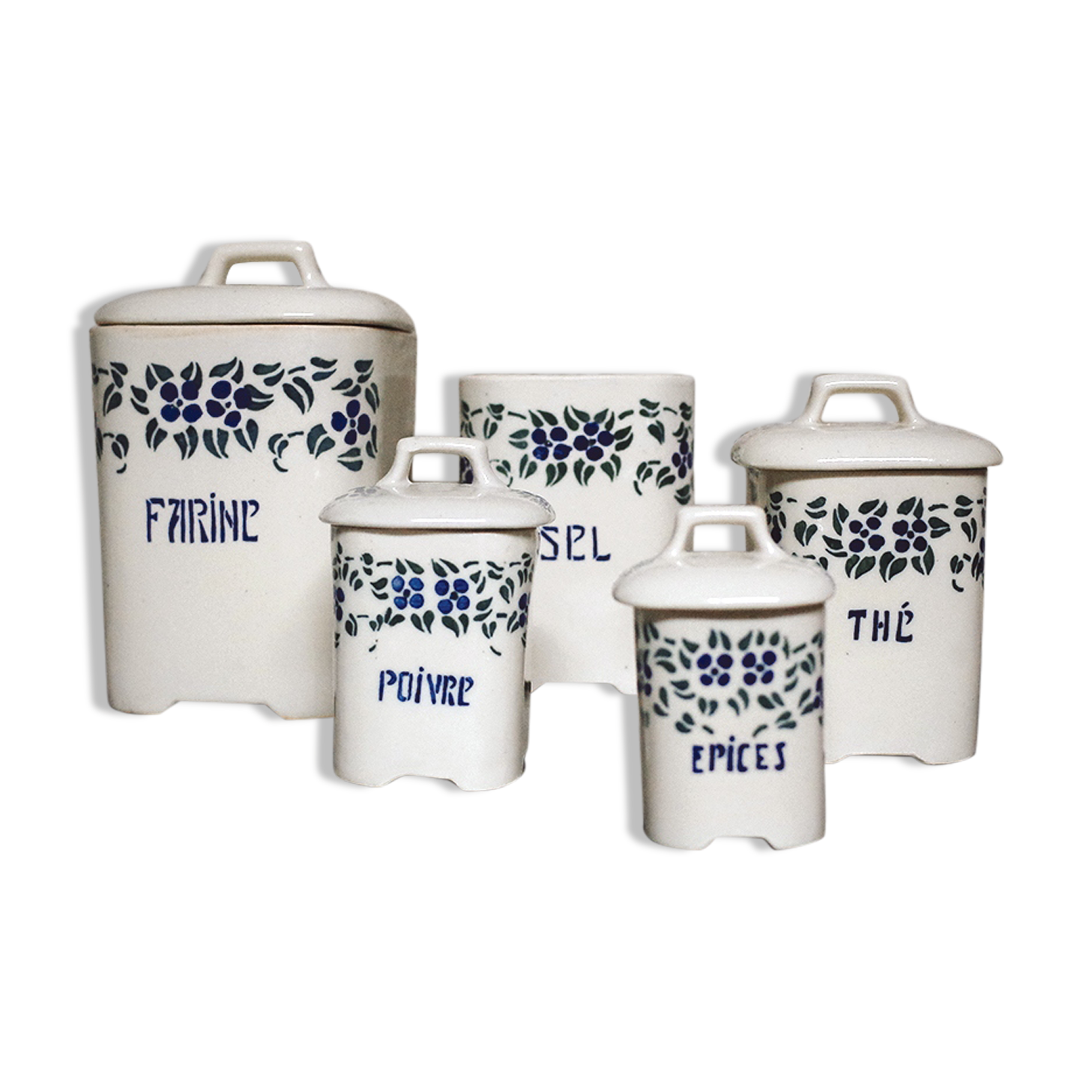 Trundle spice pots vegetable décor