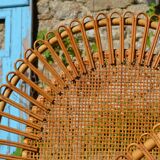 Rattan bed for one place