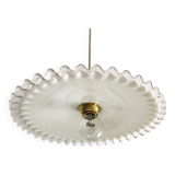 Vintage opaline pendant light